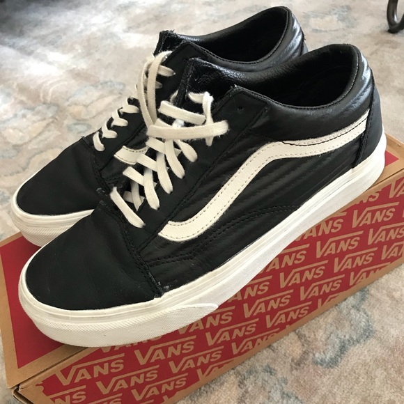 vans old skool moto leather